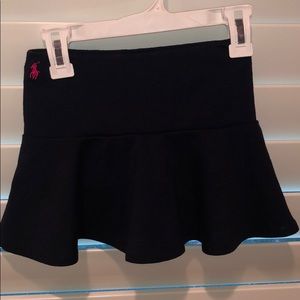 Girls Polo Navy Skort